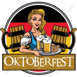 Oktoberfest Beer Maiden