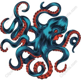 Vibrant Octopus