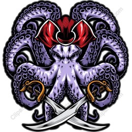 Fierce Pirate Octopus