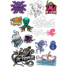 Octopus Bundle - 12 Unique