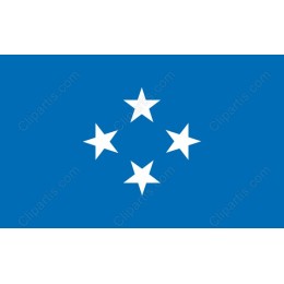 Minimalist Blue Star