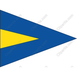 Bold Blue Pennant