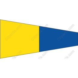 Vibrant Geometric Yellow and Blue