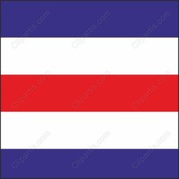 Costa Rican Flag