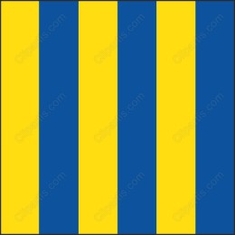 Bold Blue and Yellow Striped Background