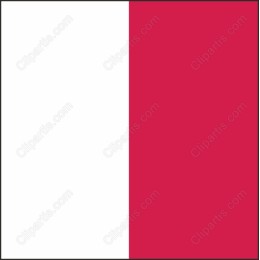 Bold White and Red
