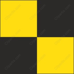 Modern Minimalist Yellow and Gray Squares