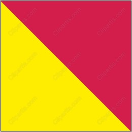 Geometric Red and Yellow