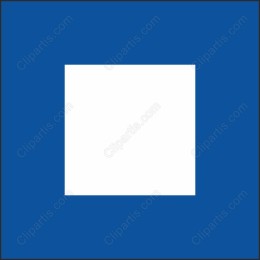 Blue and White Minimalist