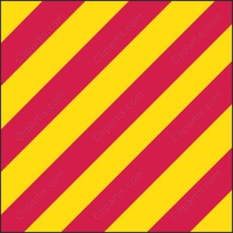 Dynamic Red and Yellow Diagonal Stripe