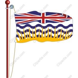 British Columbia Provincial Flag