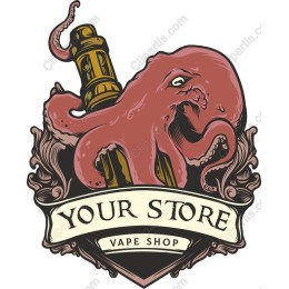 Octopus Vape Shop Logo