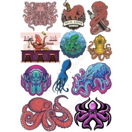 Vibrant Octopus Bundle