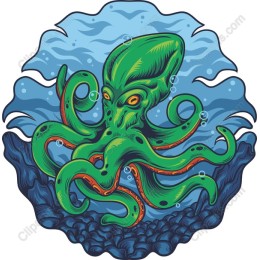Oceanic Green Octopus