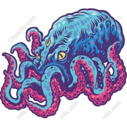 Vibrant Octopus