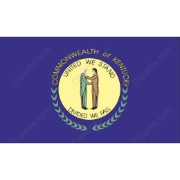 Kentucky State Flag - United We Stand
