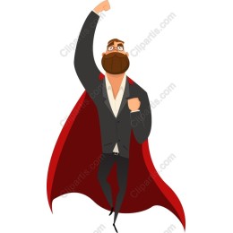 Dynamic Confident Hero