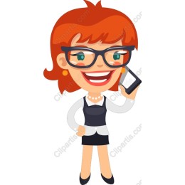 Cheerful Businesswoman