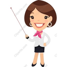 Businesswoman with Laser Pointer