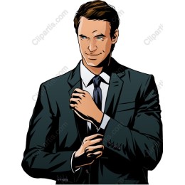 Dapper Gentleman in Suit