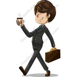 Businessman with Coffee