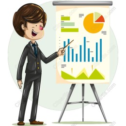 Dynamic Businessman Presentation
