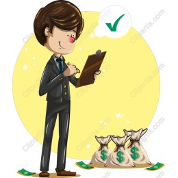 Financial Success Businessman