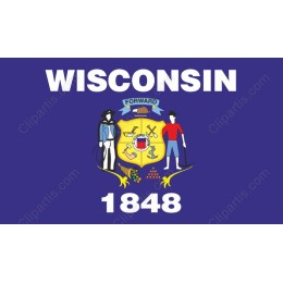Wisconsin State Flag