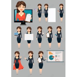 Professional Businesswoman Bundle