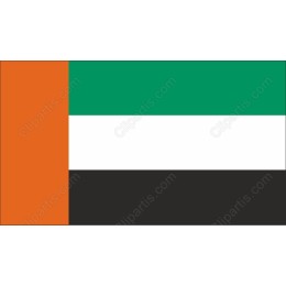 United Arab Emirates Flag