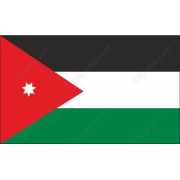 Jordan National Flag