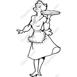 Vintage Waitress