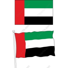 UAE Flags