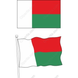 Madagascar Flag