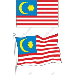 Malaysia Flag Set