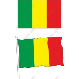 Mali Flag - High-Quality