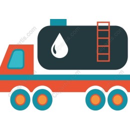 Colorful Oil Tank Truck