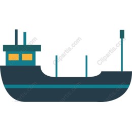 Stylized Fishing Vessel