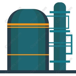 Industrial Storage Tank and Processing Tower