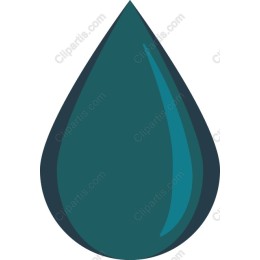 Teal Droplet