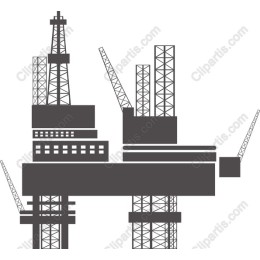Offshore Oil Drilling Platform