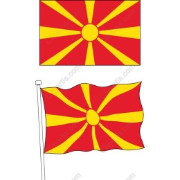 Macedonian Flag