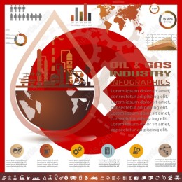 Oil & Gas Industry Infographics