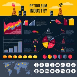Petroleum Industry Infographic