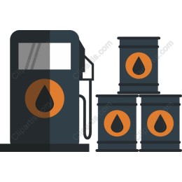 Fuel Pump and Oil Barrels