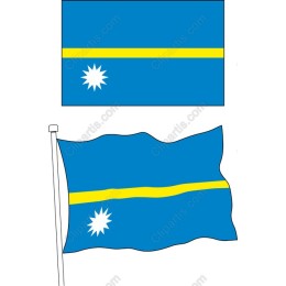 Nauru National Flag
