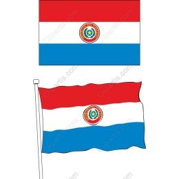 Paraguay Flags