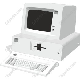 Classic IBM Computer