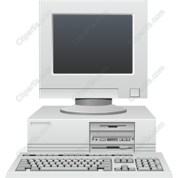 Classic Vintage Desktop Computer