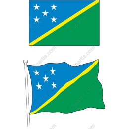 Solomon Islands Flag